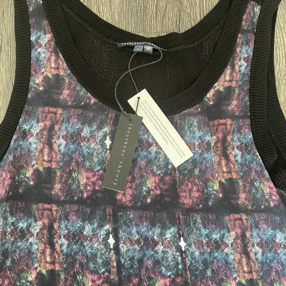 THEYSKENS' THEORY KAME YASHER SILK TANK TOP CAMI size M - Picture 3 of 7